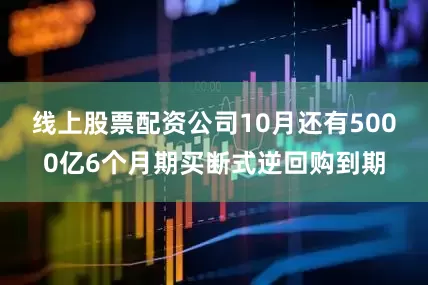 线上股票配资公司10月还有5000亿6个月期买断式逆回购到期