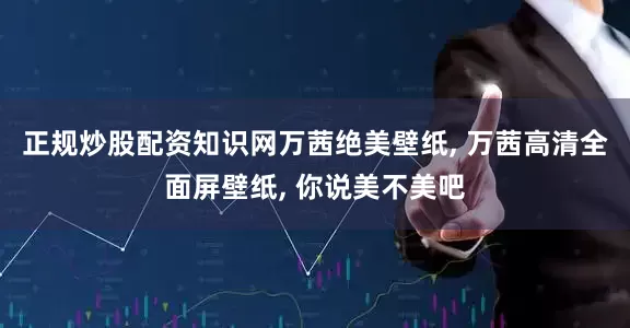 正规炒股配资知识网万茜绝美壁纸, 万茜高清全面屏壁纸, 你说美不美吧